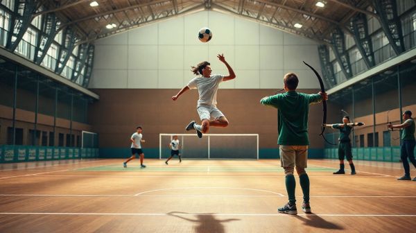 Explorer le football, handball et tir à l'arc sous un nouvel angle
